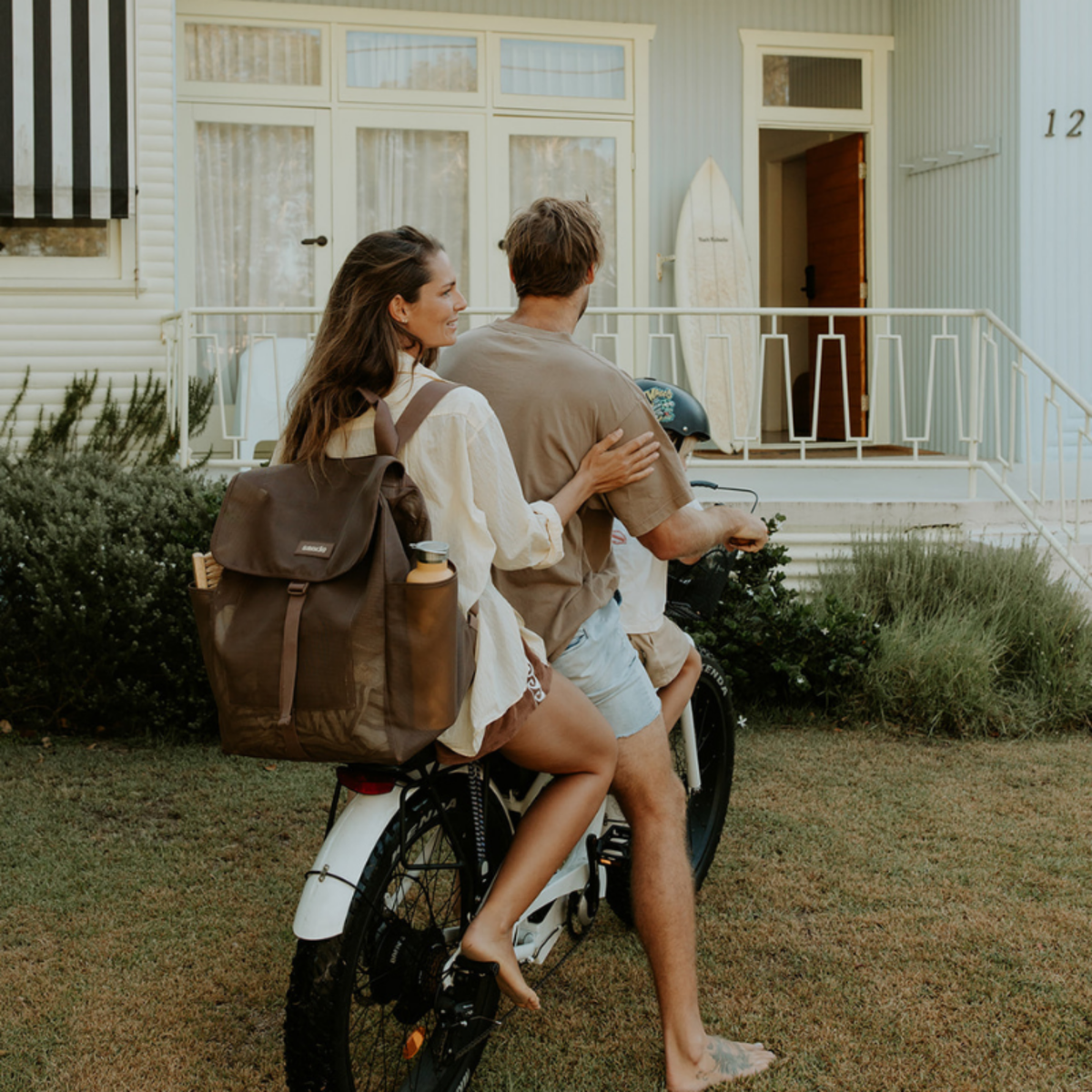 Beach Hauler Mesh Backpack - Espresso