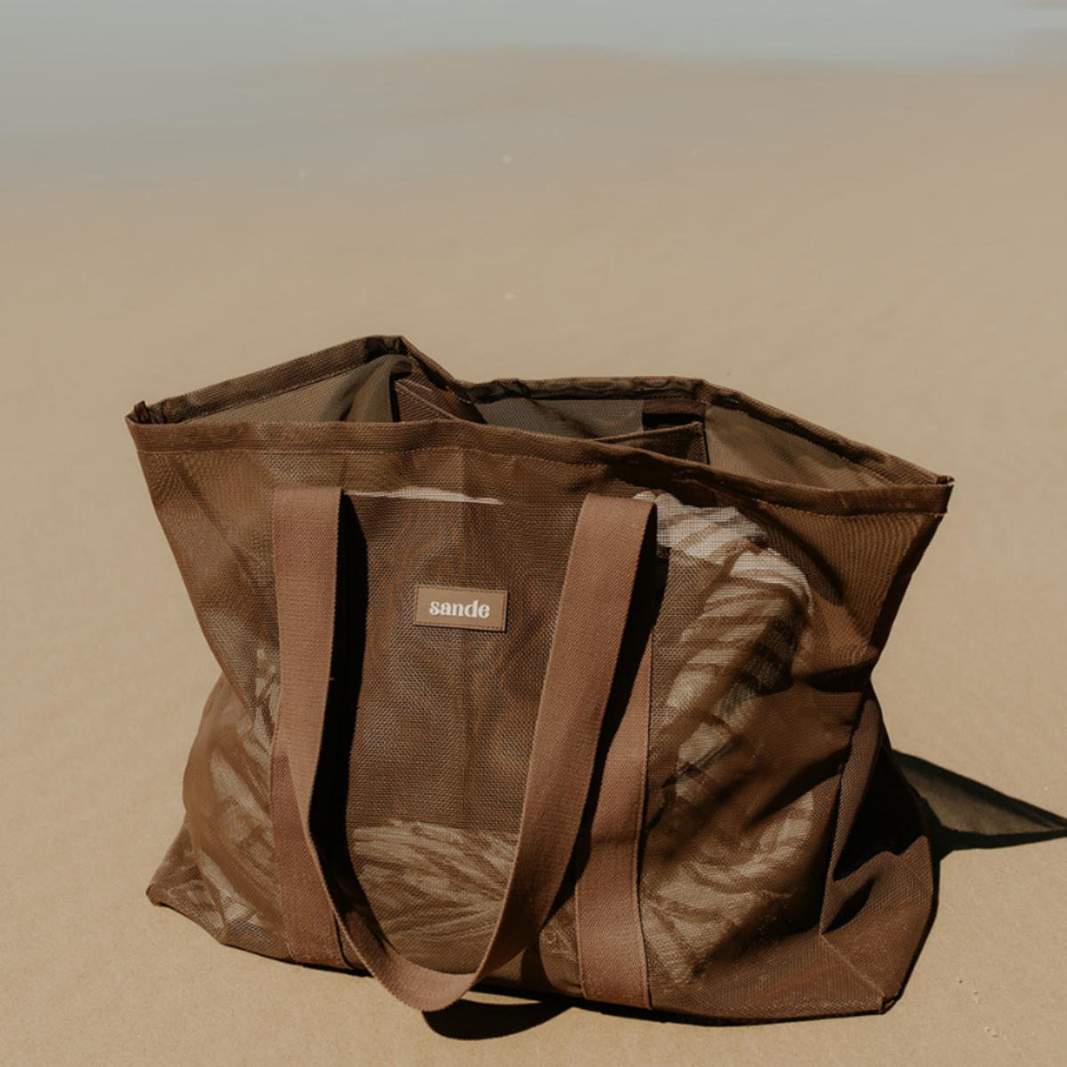 Beach Hauler Mesh Beach Bag - Espresso