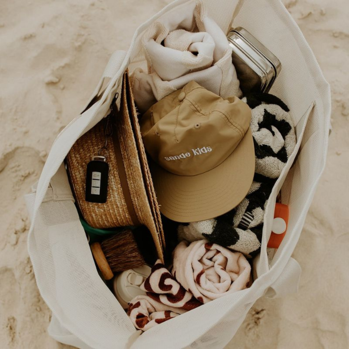 Beach Hauler Mesh Beach Bag - Sand