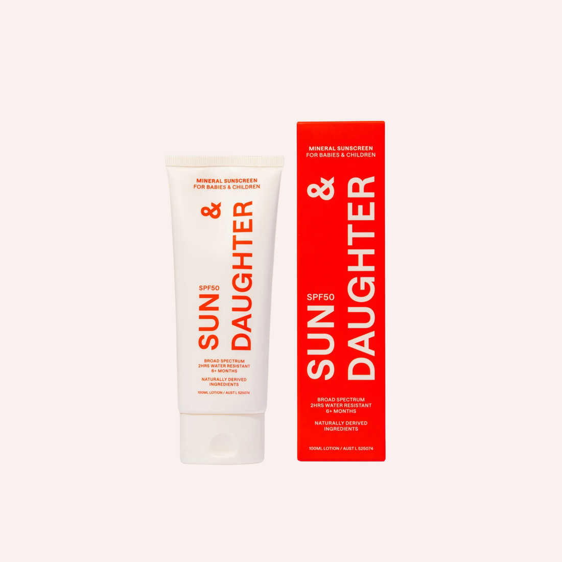 Mineral Sunscreen for Babies & Children SPF50