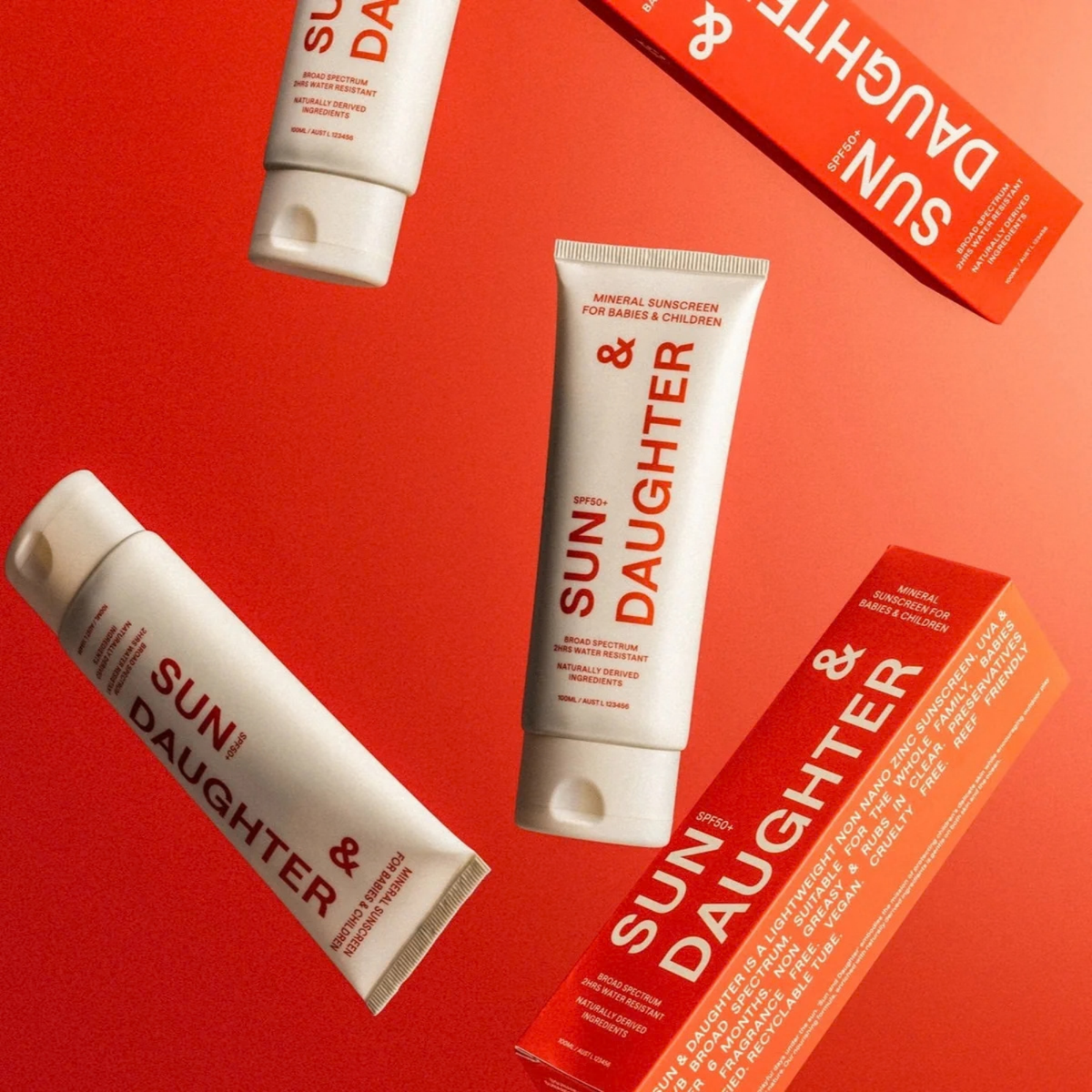 Mineral Sunscreen for Babies & Children SPF50