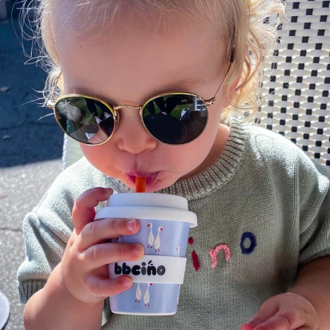 Reusable Babycino Bamboo Cup - Loosey-Goosey