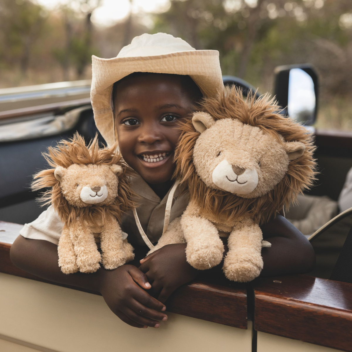 Safari Friends Cuddle Lion