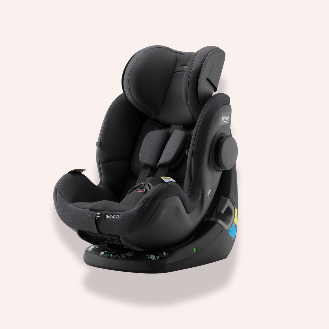 Safe-N-Sound B-Swivel Style (0 Months - 4 Years) - Raven Black