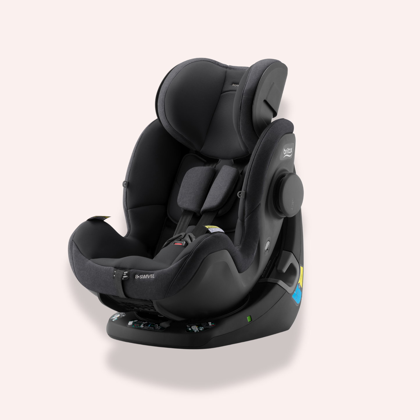 Safe-N-Sound B-Swivel Style (0 Months - 4 Years) - Raven Black