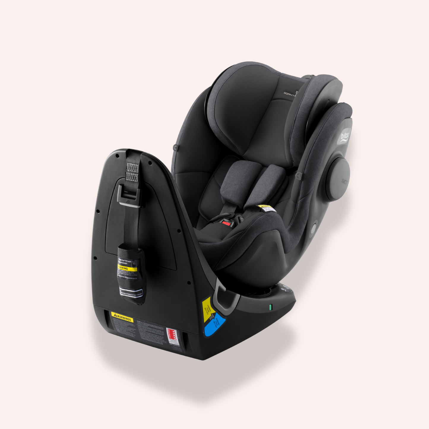 Safe-N-Sound B-Swivel Style (0 Months - 4 Years) - Raven Black