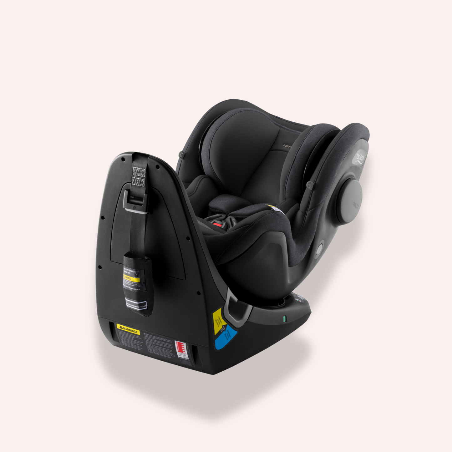 Safe-N-Sound B-Swivel Style (0 Months - 4 Years) - Raven Black