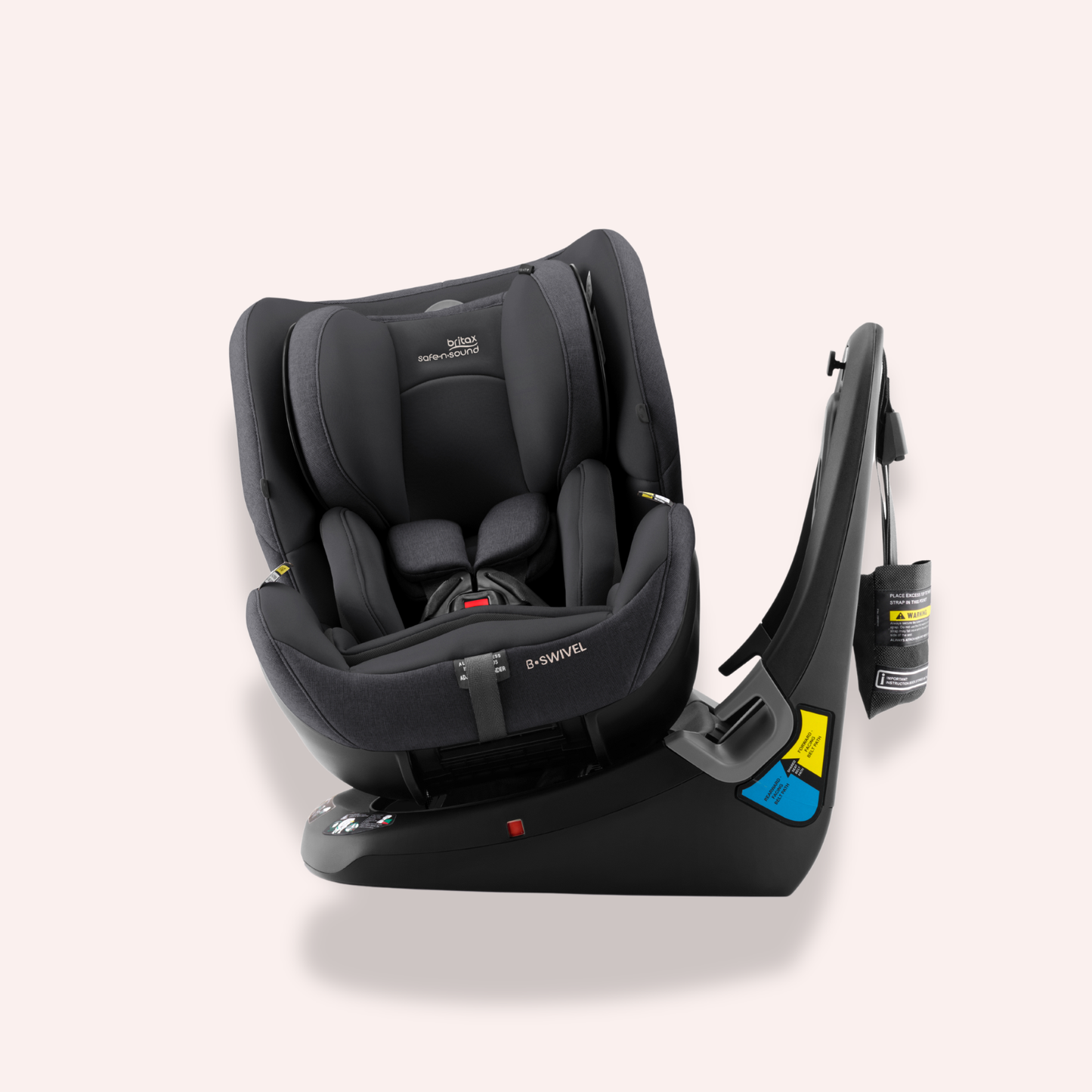 Safe-N-Sound B-Swivel Style (0 Months - 4 Years) - Raven Black