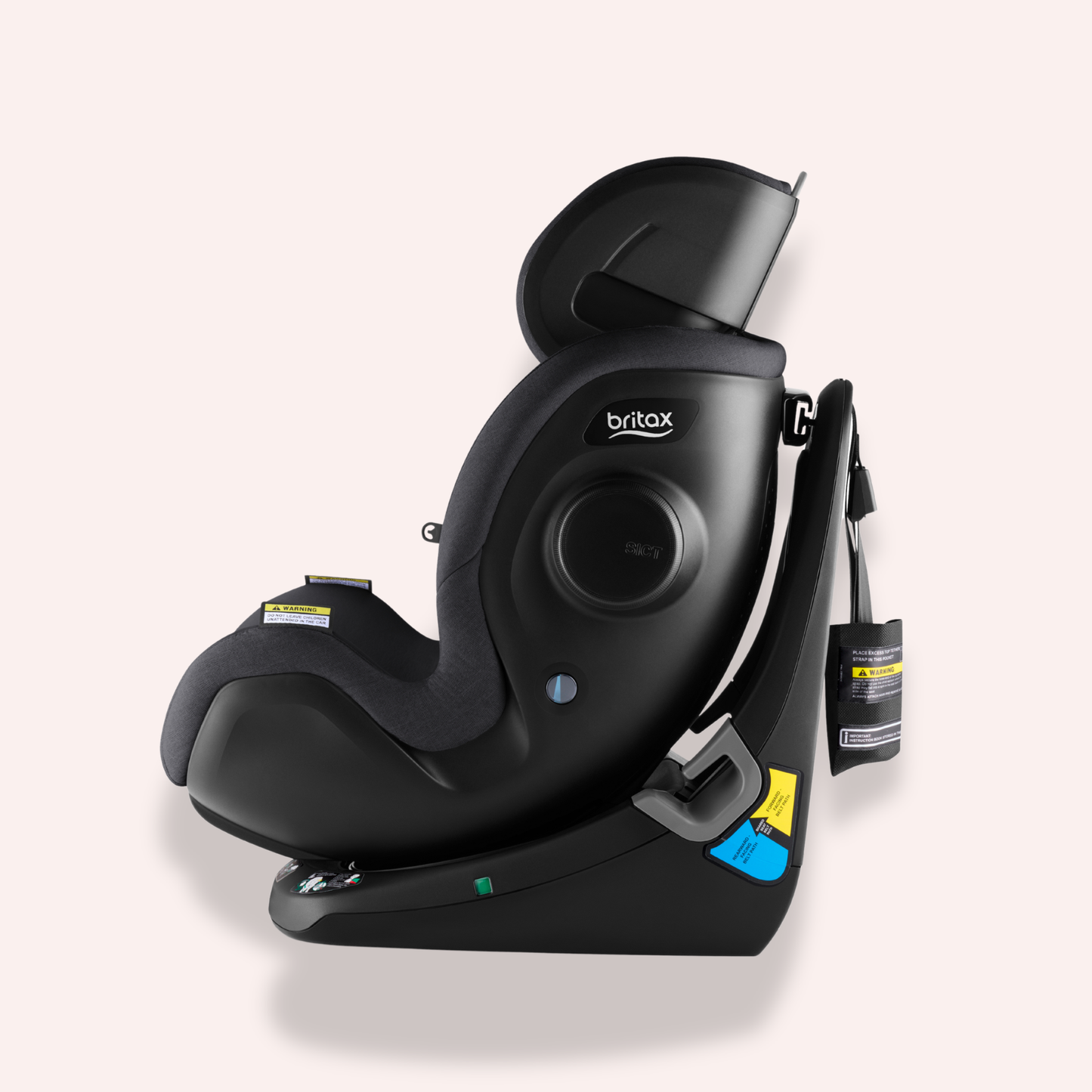 Safe-N-Sound B-Swivel Style (0 Months - 4 Years) - Raven Black