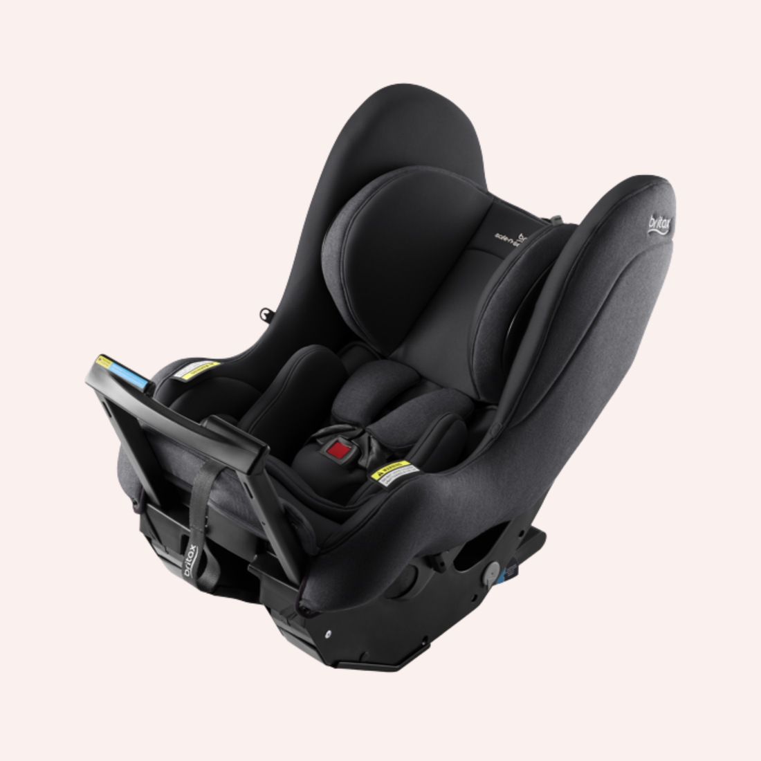 Safe-N-Sound Graphene EA Style Ifix Convertible Car Seat (0-4 years) - Raven Black