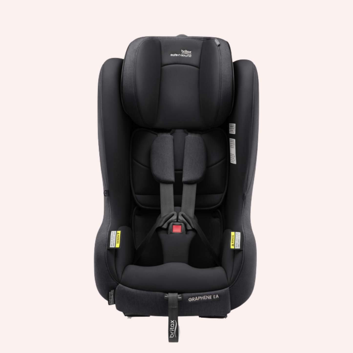 Safe-N-Sound Graphene EA Style Ifix Convertible Car Seat (0-4 years) - Raven Black