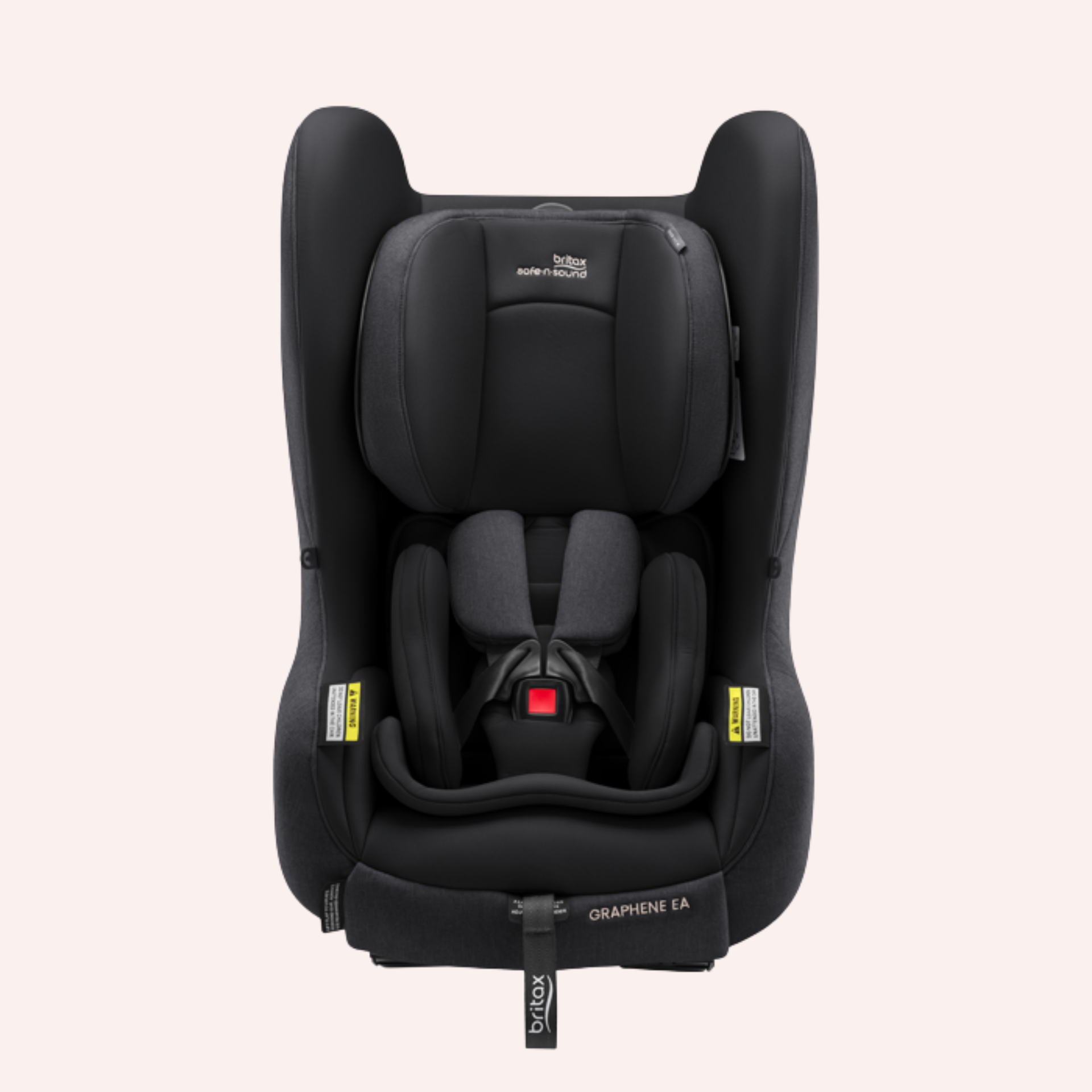 britax graphene plus Safe-N-Sound Graphene EA Ifix Convertible Car Seat (0-4 years) - Raven  Black by Britax