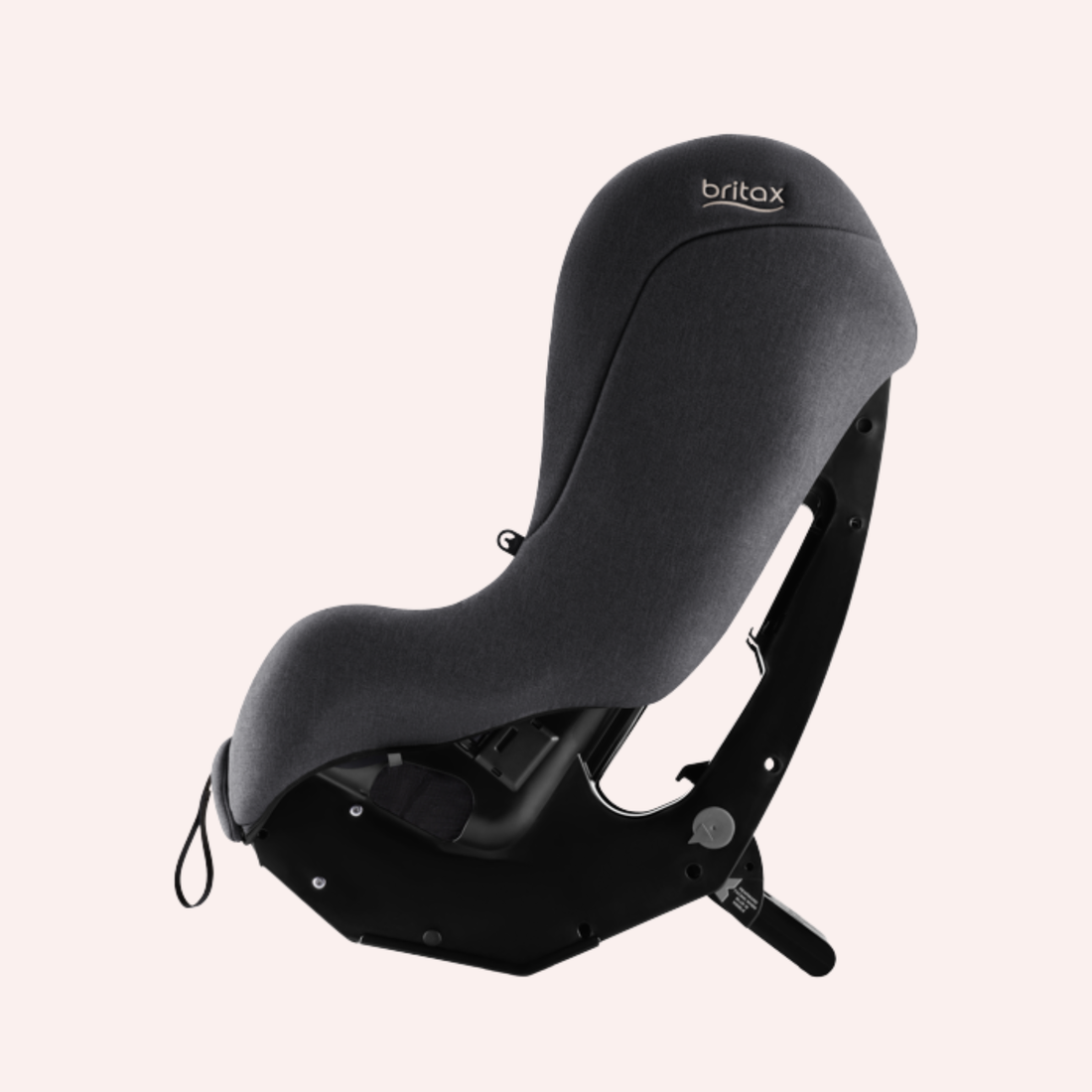 britax safe n sound graphene convertible car seat kohl Safe-N-Sound Graphene EA Ifix Convertible Car Seat (0-4 years) - Raven Black by Britax