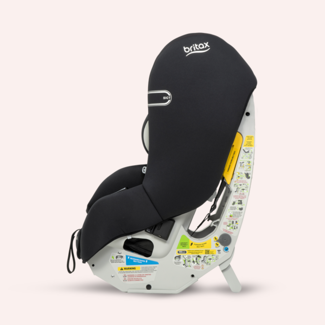 Safe-N-Sound Graphene EA Ifix Convertible Car Seat (0-4 Years) - Raven Black