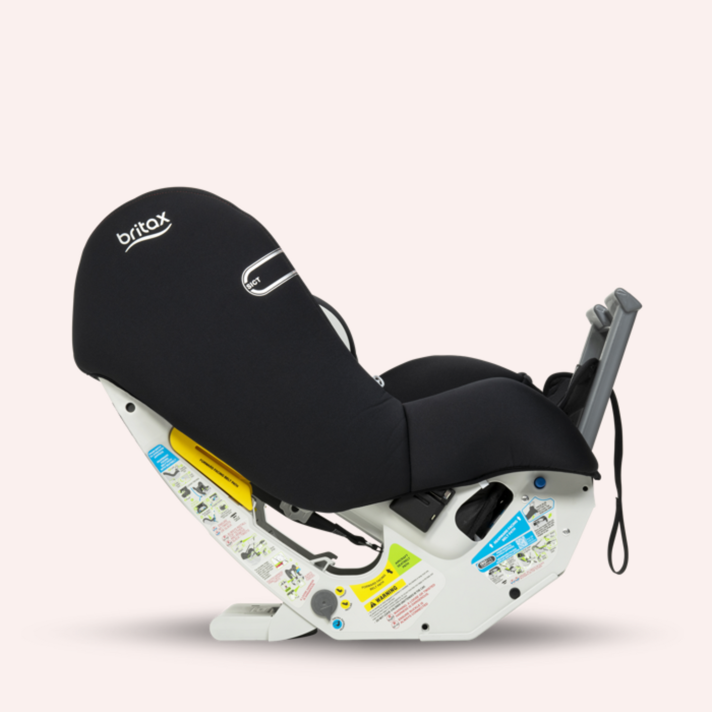 Safe-N-Sound Graphene EA Ifix Convertible Car Seat (0-4 Years) - Raven Black