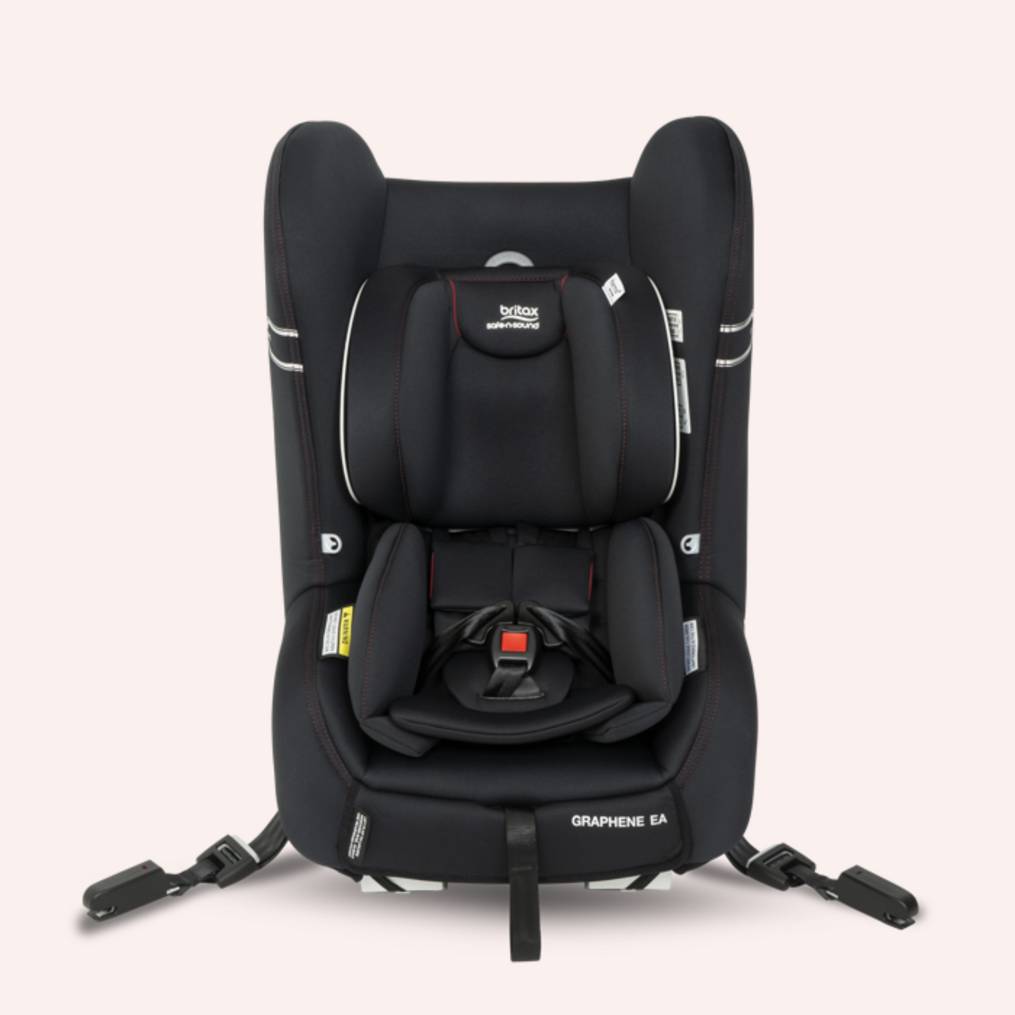 Safe-N-Sound Graphene EA Ifix Convertible Car Seat (0-4 Years) - Raven Black