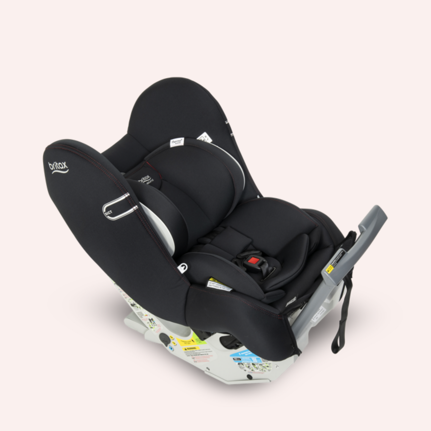 Safe-N-Sound Graphene EA Ifix Convertible Car Seat (0-4 Years) - Raven Black