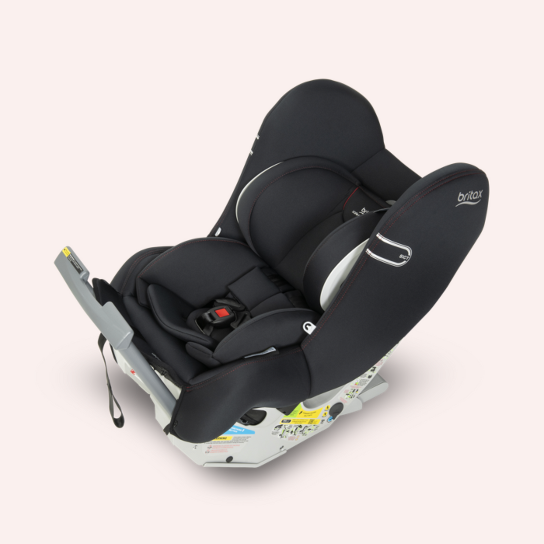 Safe-N-Sound Graphene EA Ifix Convertible Car Seat (0-4 Years) - Raven Black