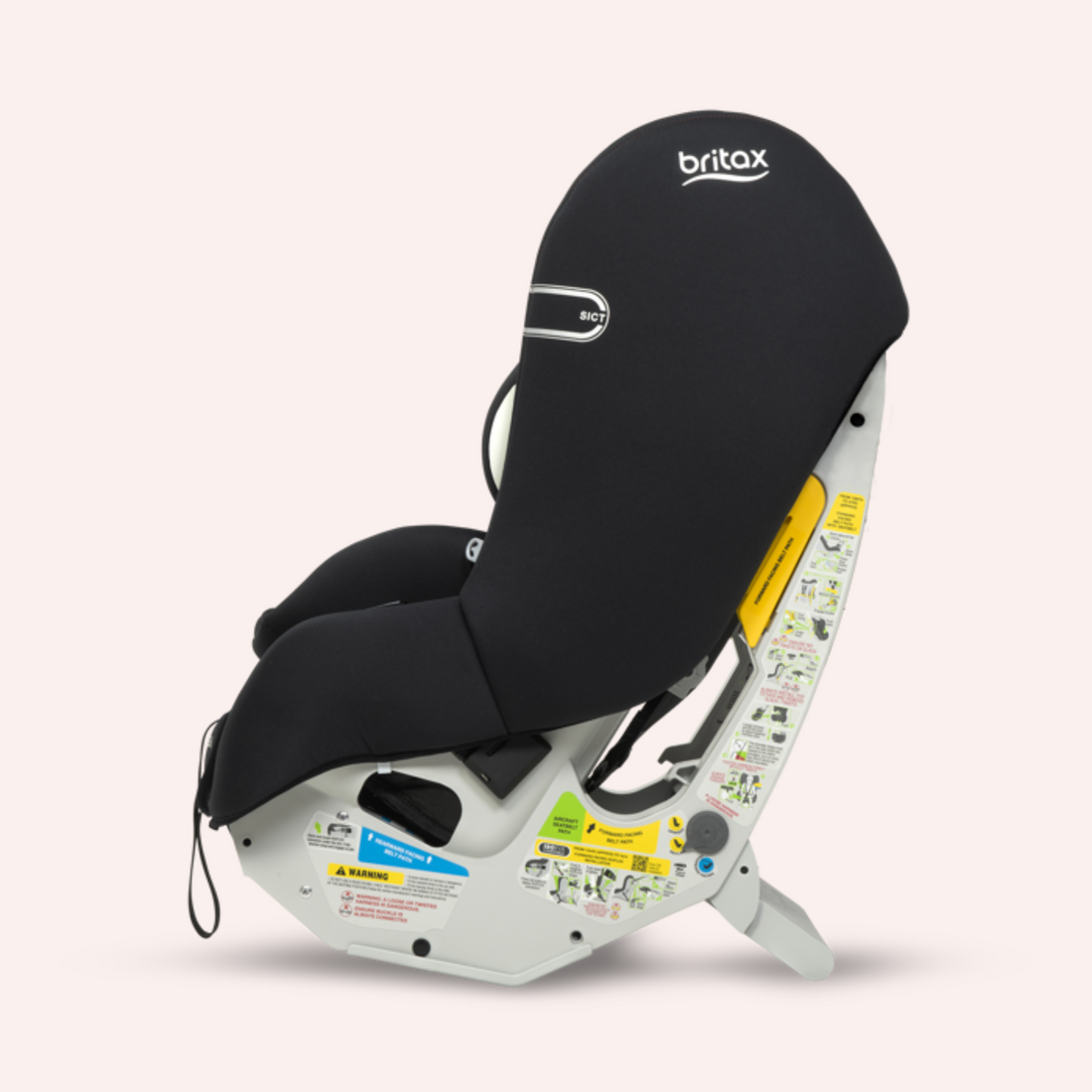 Safe-N-Sound Graphene EA Ifix Convertible Car Seat (0-4 Years) - Raven Black