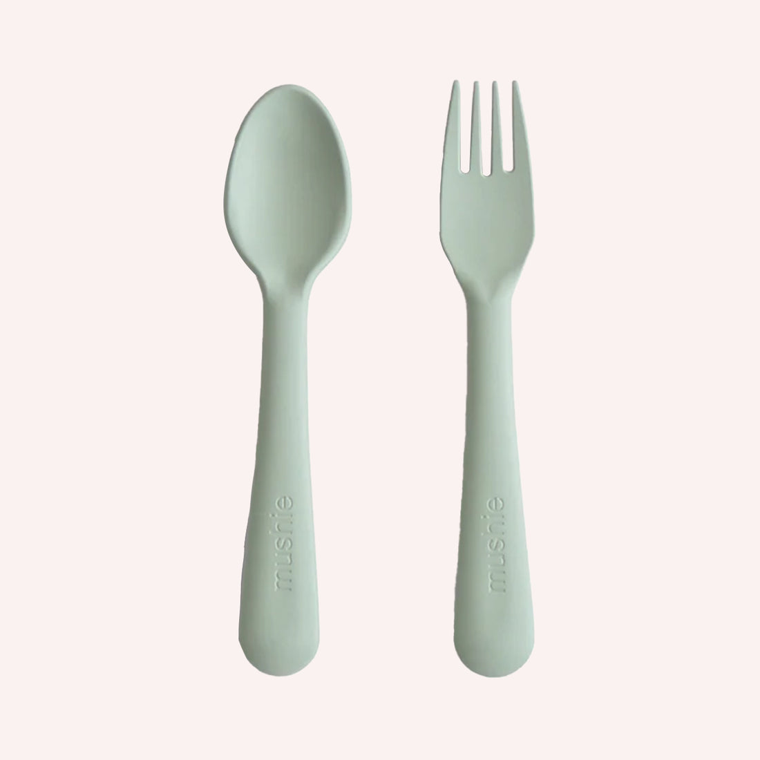 Fork & Spoon Set - Sage