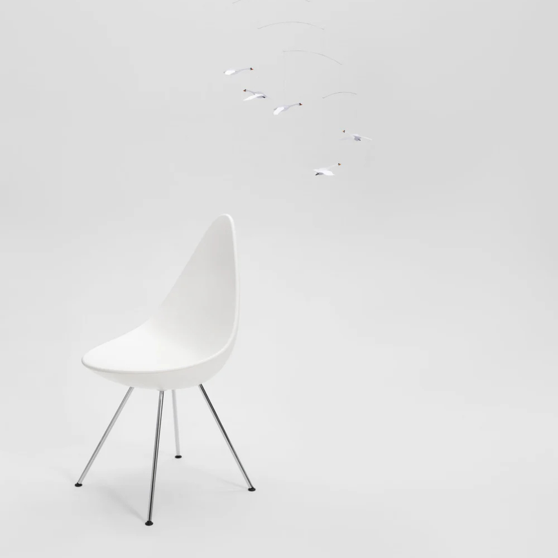 Scandinavian Swans Mobile