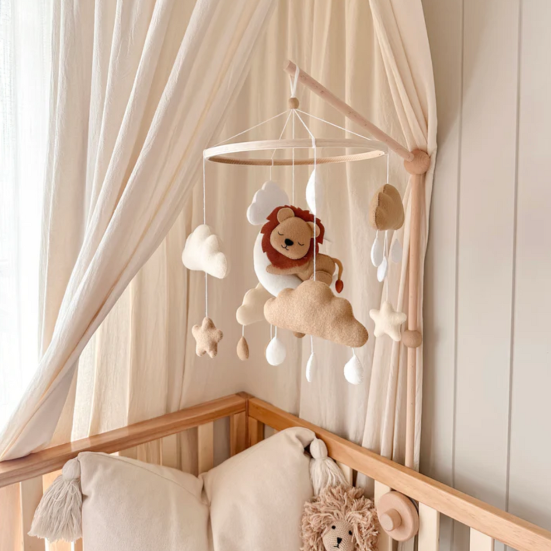 Baby Mobile - Sleepy Lion