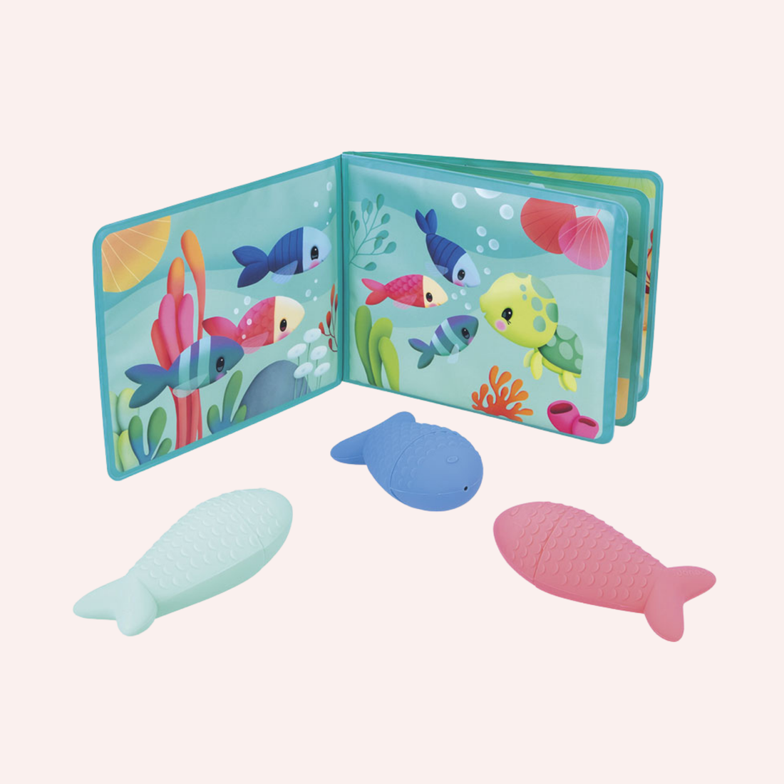 Sea Life Bath Book Play Set