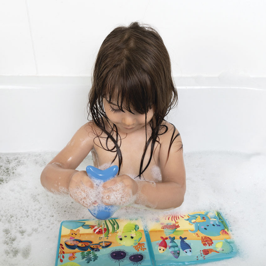 Sea Life Bath Book Play Set