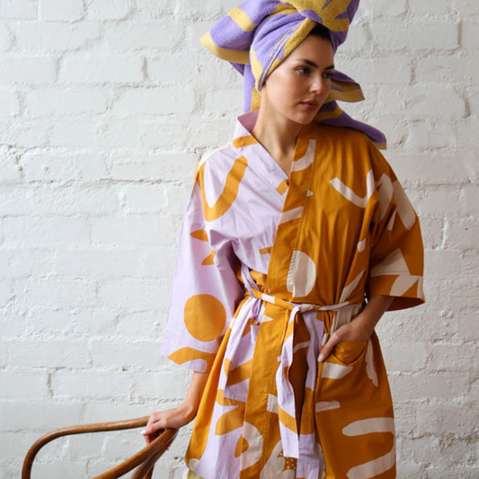 Short Robe - Floral Dreams