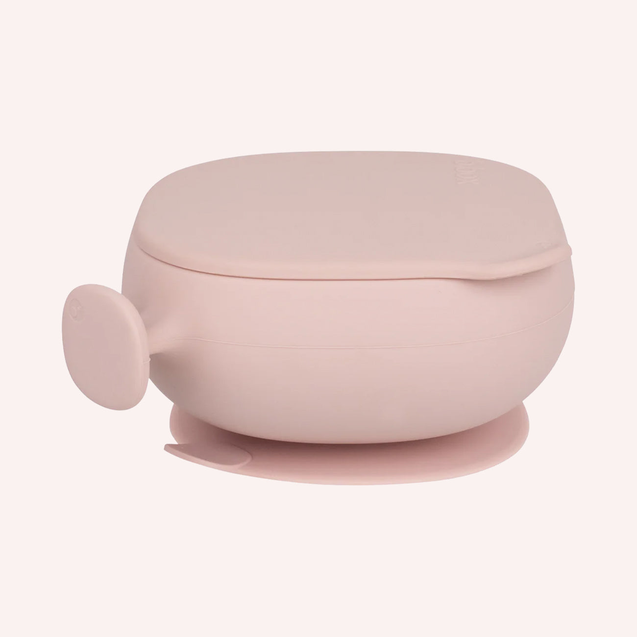 Silicone Bowl + Lid - Blush