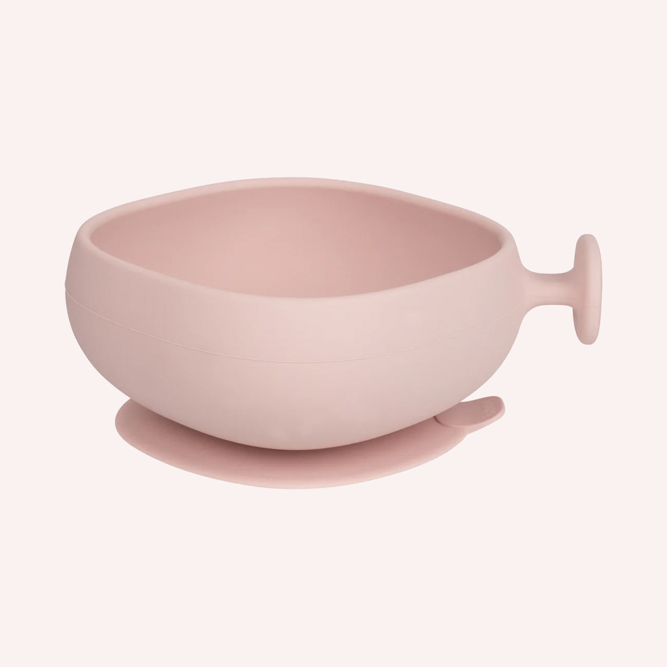 Silicone Bowl + Lid - Blush