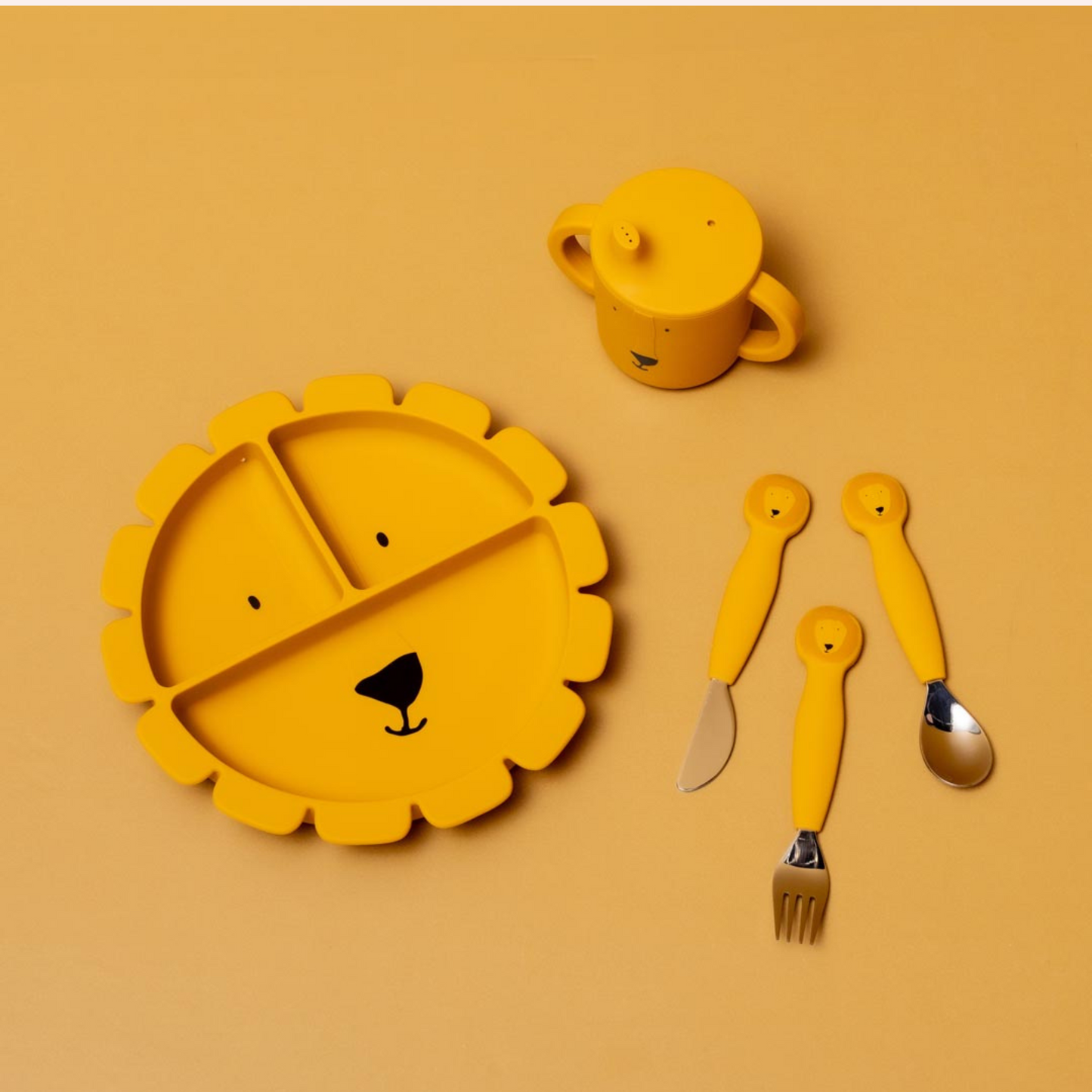 Silicone Divided Suction Plate - Mr. Lion