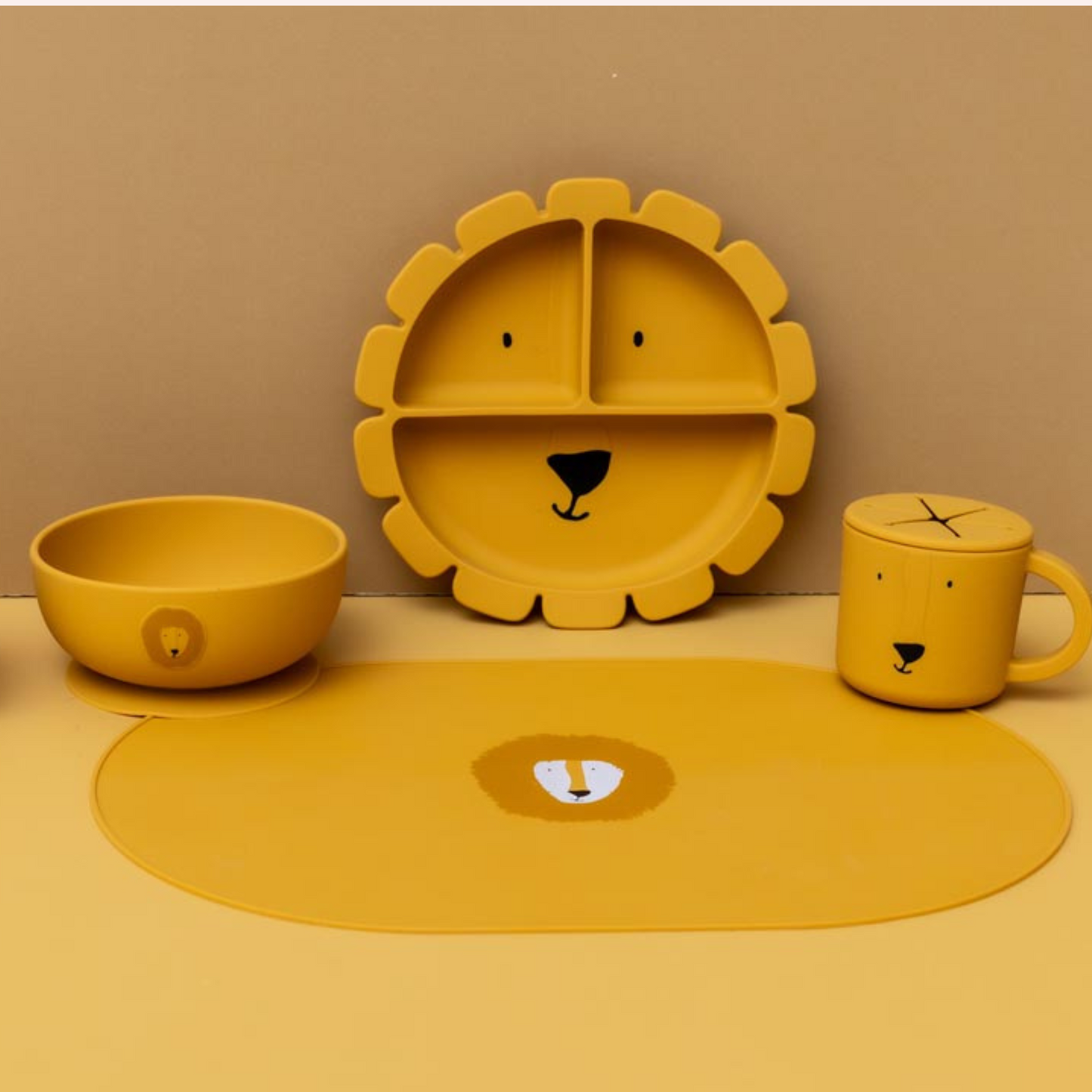 Silicone Divided Suction Plate - Mr. Lion