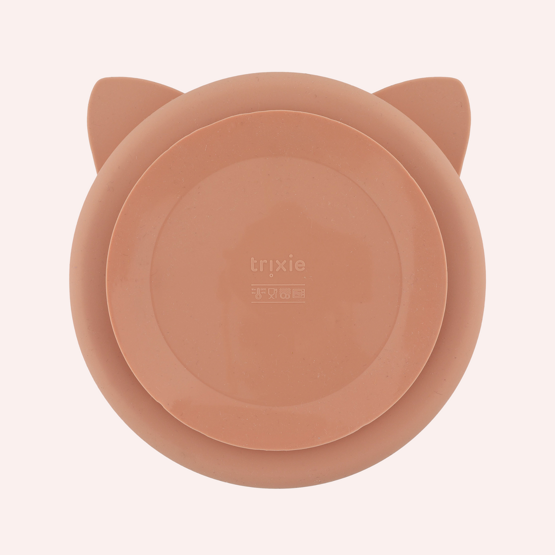 Silicone Divided Suction Plate - Mrs. Cat