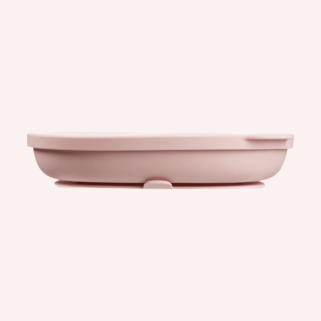 Silicone Plate + Lid - Blush