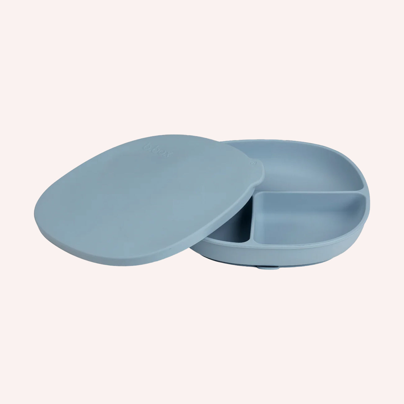 Silicone Plate + Lid - Ocean