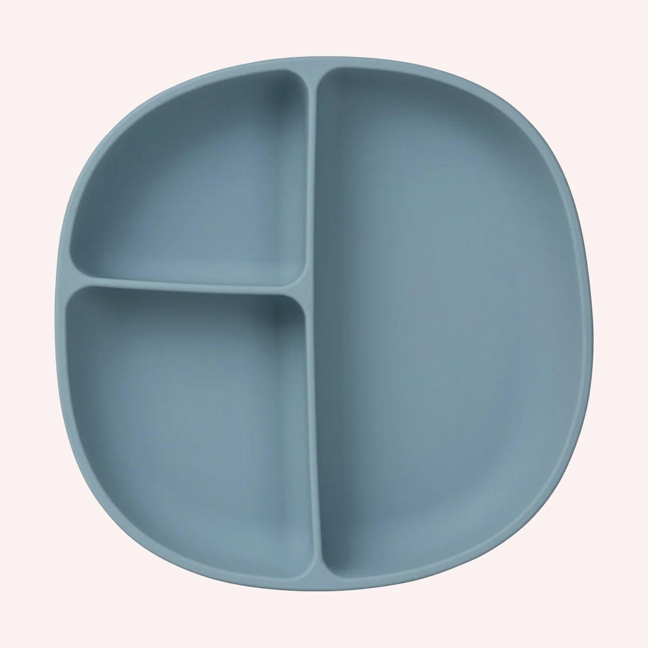 Silicone Plate + Lid - Ocean