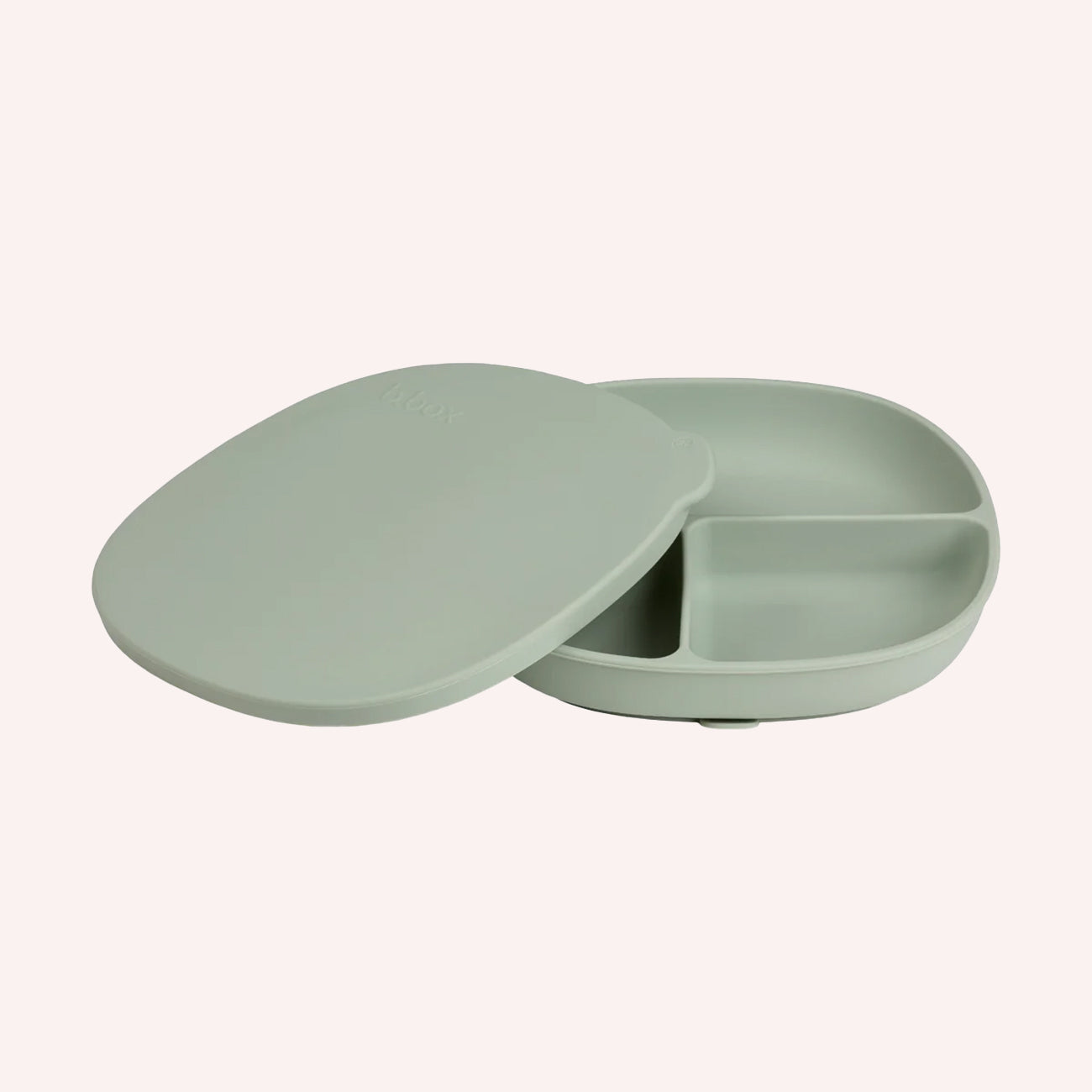 Silicone Plate + Lid - Sage