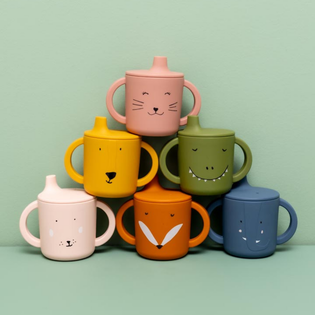 Silicone Sippy Cup - Mr. Dino