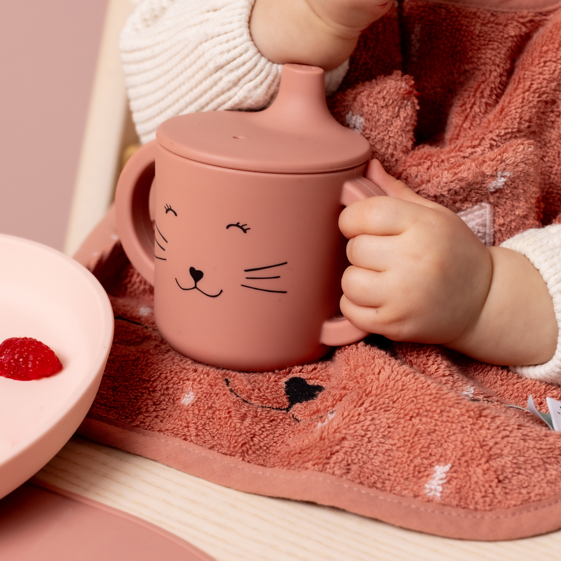 Silicone Sippy Cup - Mrs. Cat