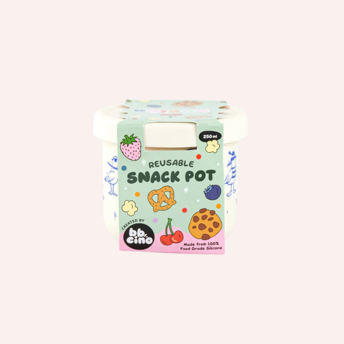 Silicone Snack Pot - Chippie Crew