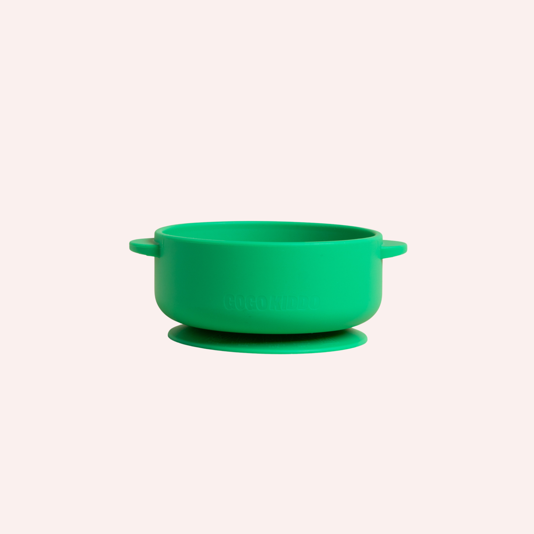 Fun Firsts Silicone Suction Bowl - Broc Rock Green