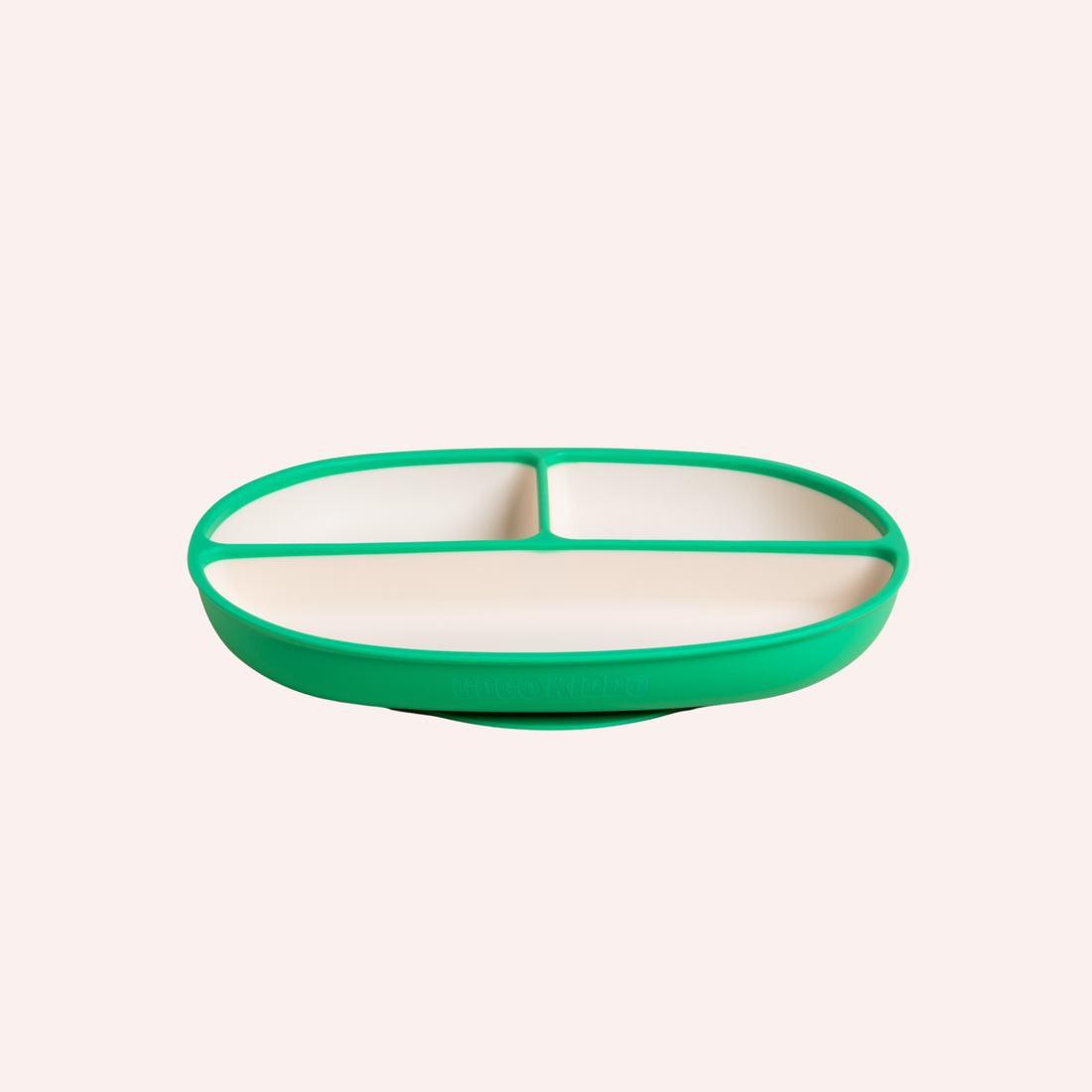 Fun Firsts Silicone Suction Divider Plate - Green