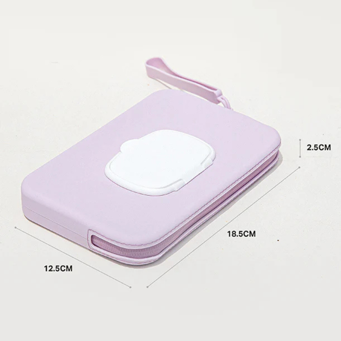 Silicone Wipes Pouch - Sand