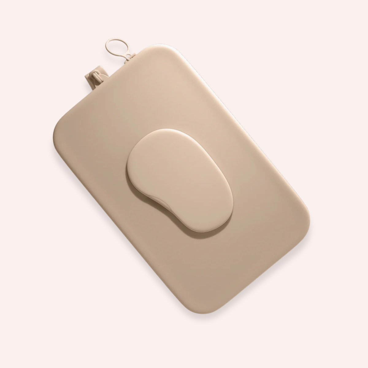 Silicone Wipes Pouch - Sand