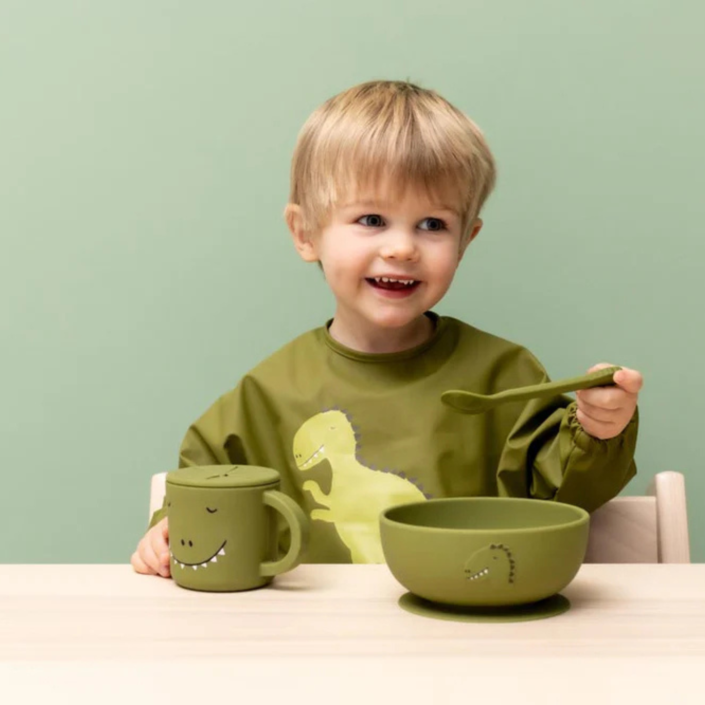 Silicone Spoon 2-pack - Mr Dino
