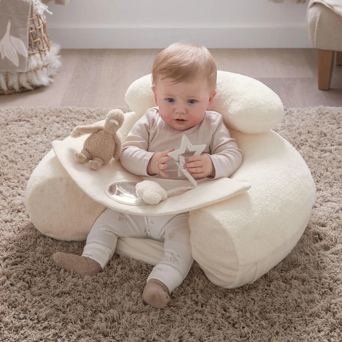 Sit & Play Baby Floor Seat - Welcome to the World Ducking