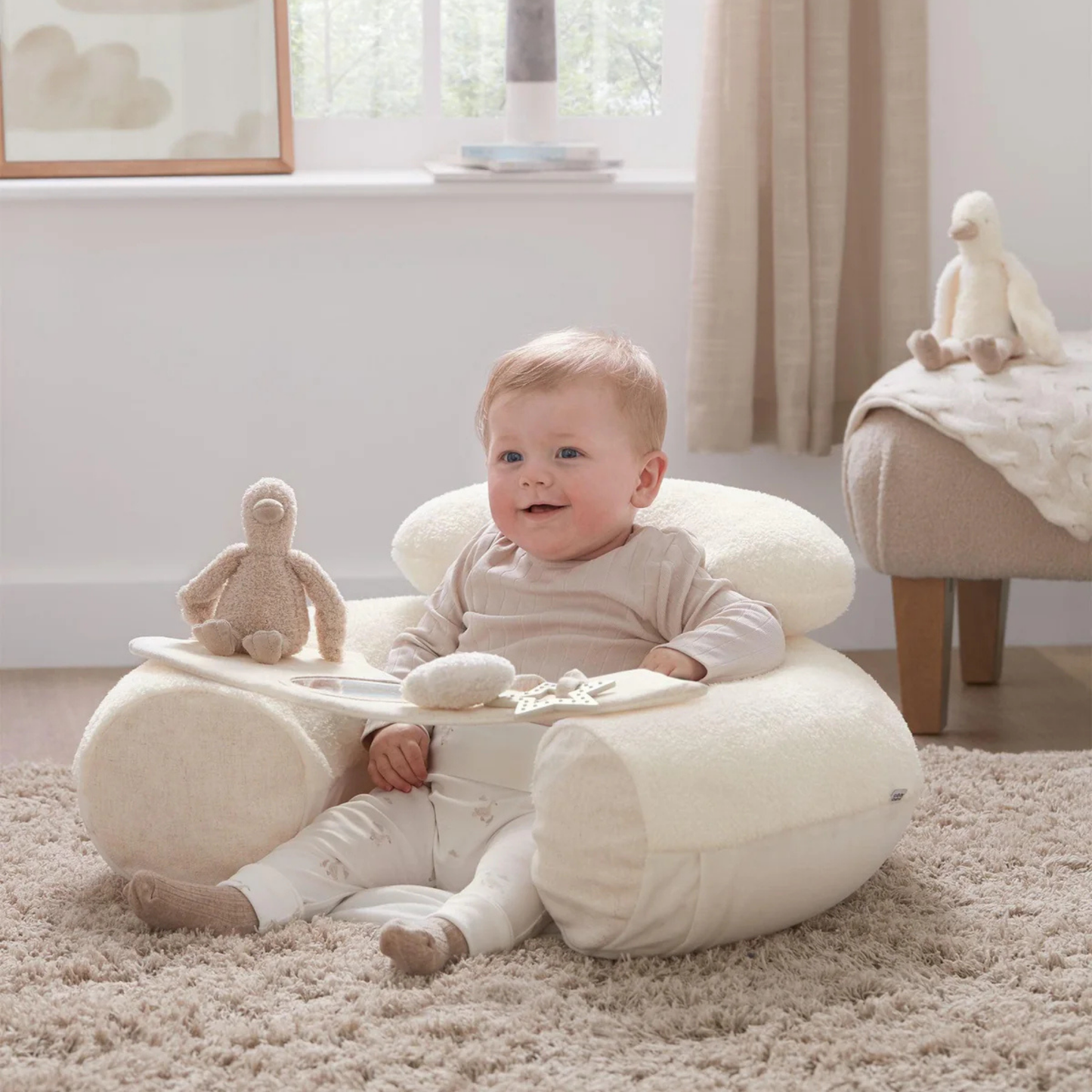 Sit & Play Baby Floor Seat - Welcome to the World Ducking