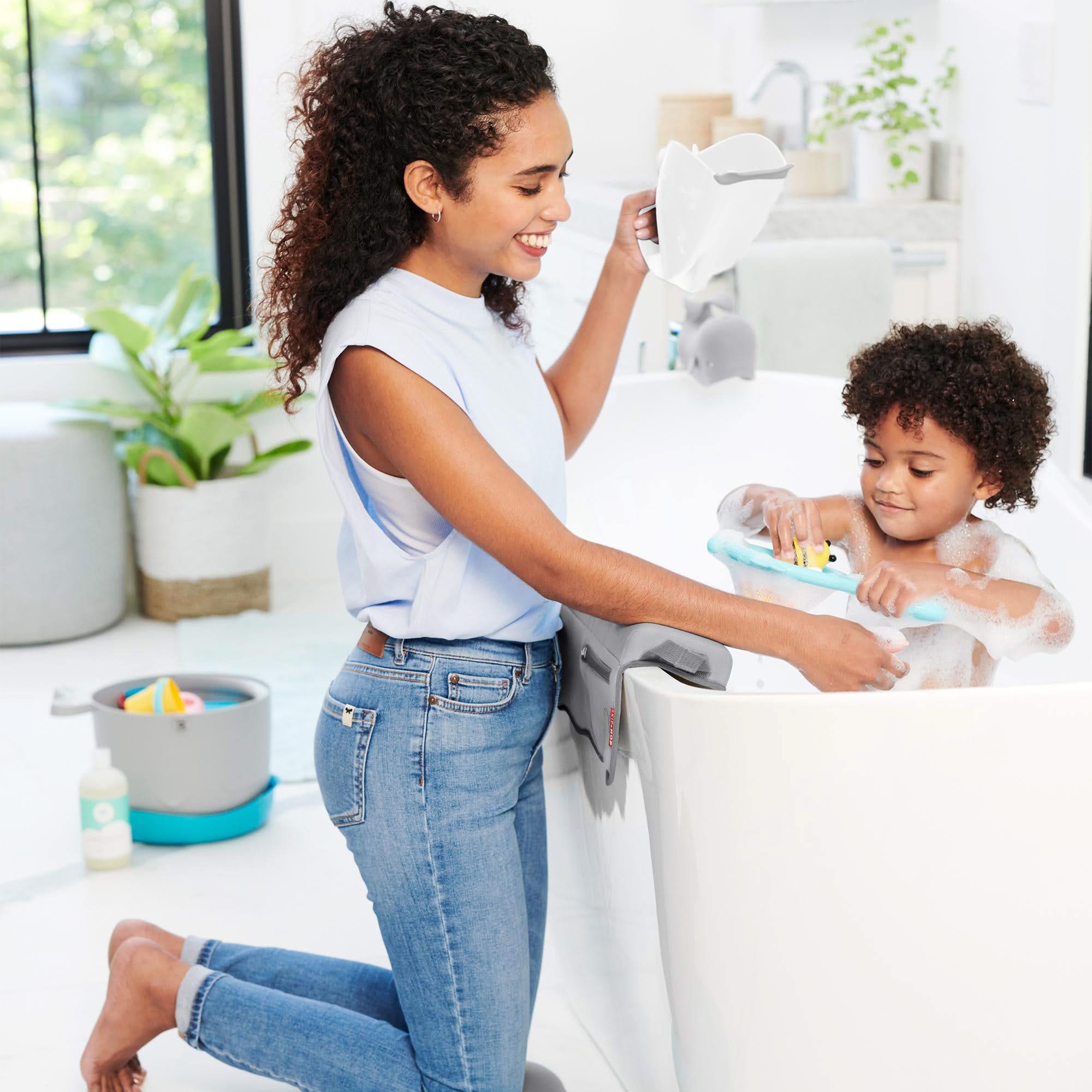 Skip Hop - Moby Waterfall Bath Rinser - White by Skip Hop | the memo ...