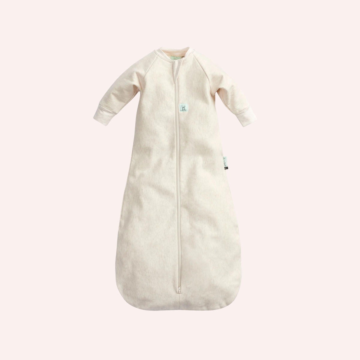 Sleeping Bag Long Sleeve 1.0 TOG - Oatmeal Marle